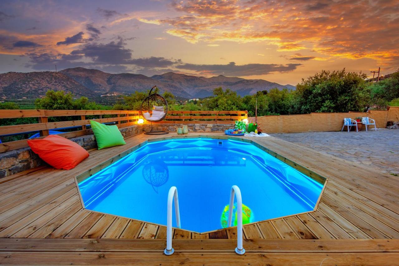 Princess Sissi, Villa-House With Private Pool And Garden Bagian luar foto